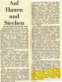1985 Saarbr&uuml;cker Zeitung